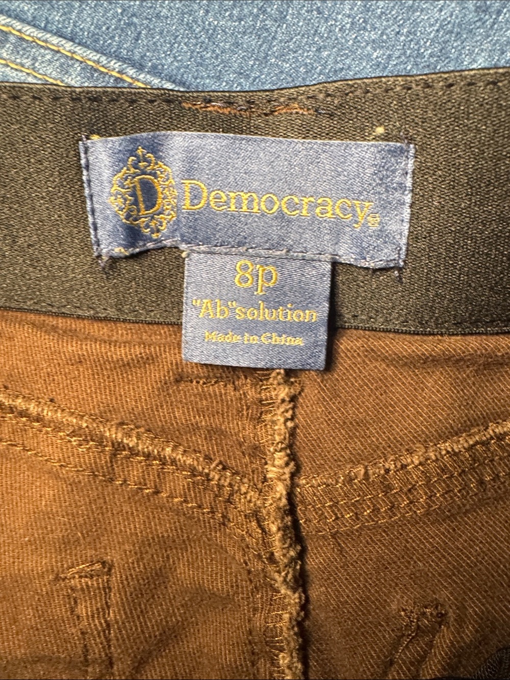 Democracy brand Brown Jeans - Picture 6 of 7